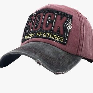 Rock Show Features Baseball Cap NEW